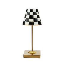 Load image into Gallery viewer, Courtly Check LED Rechargeable Cafe Table Lam
