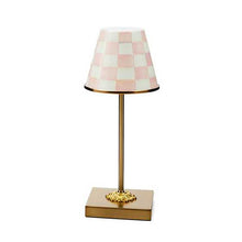 Load image into Gallery viewer, Rosy Check LED Rechargeable Cafe Table Lamp
