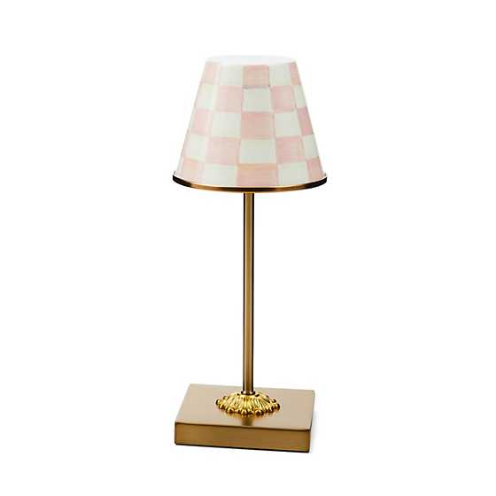 Rosy Check LED Rechargeable Cafe Table Lamp