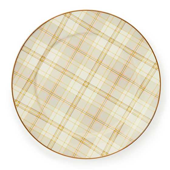 Tartan Latte Charger/Plate