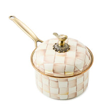 Load image into Gallery viewer, Mocha Check 2.5 Qt. Saucepan
