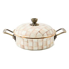 Load image into Gallery viewer, Mocha Check 3 Qt. Casserole
