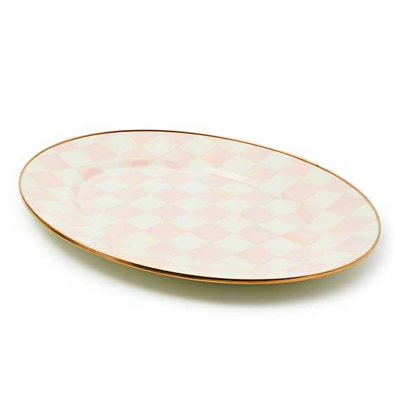 Rosy Check Large Oval Platter