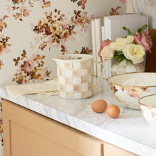 Load image into Gallery viewer, Mocha Check 7 Cup Measuring Cup
