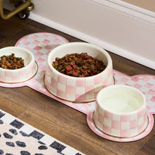 Load image into Gallery viewer, Rosy Check Large Pet Dish
