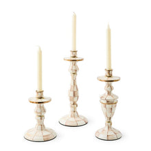Load image into Gallery viewer, Mocha Check Large Candlestick
