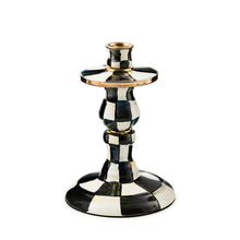 Load image into Gallery viewer, Courtly Check Small Enamel Candlestick

