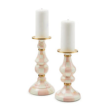 Load image into Gallery viewer, Rosy Check Large Pillar Candlestick
