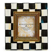 Load image into Gallery viewer, Courtly Check Enamel Frame - 2.5&quot; x 3&quot;
