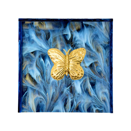 Butterfly Cocktail Napkin Box