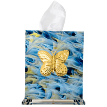 Load image into Gallery viewer, Butterfly Boutique Tissue Box Cover
