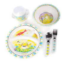 Load image into Gallery viewer, Frog Toddler’s Dinnerware Set
