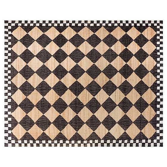 Jute Rug - Diamond - 8' x 10'