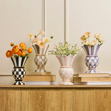 Load image into Gallery viewer, Rosy Check Ceramic Great Vase
