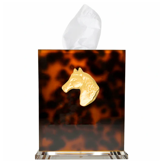 Horse Boutique Tissue Box Cover