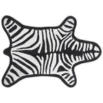 Black Zebra Bathmat-Reversible