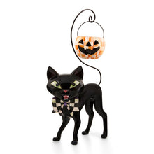 Load image into Gallery viewer, Courtly Cat with Pumpkin Bucket
