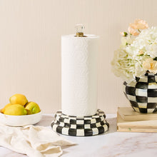 Load image into Gallery viewer, Courtly Check Paper Towel Holder
