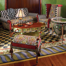 Load image into Gallery viewer, Courtly Check Purple &amp; Green 9' x 12' Rug
