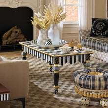 Load image into Gallery viewer, Courtly Check &amp; Stripe Coffee Table

