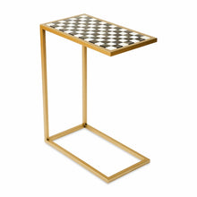 Load image into Gallery viewer, Courtly Check Enamel C-Table
