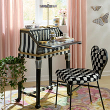 Load image into Gallery viewer, Courtly Check &amp; Stripe Writing Desk
