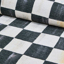 Load image into Gallery viewer, Courtly Checkered 2'6" x 8' Washable Runner
