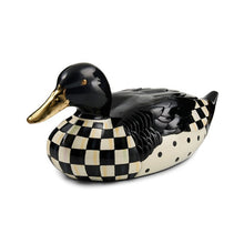 Load image into Gallery viewer, Courtly Check Mallard Duck Figurine
