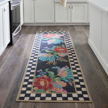 Load image into Gallery viewer, Flower Market 2'6" x 8' Washable Runner
