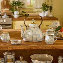 Load image into Gallery viewer, Sky Check 3 Quart Tea Kettle
