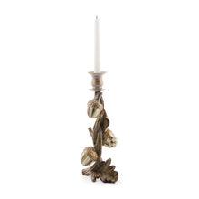 Load image into Gallery viewer, Mocha Check Acorn Candle Holder
