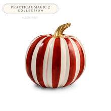Load image into Gallery viewer, Paprika Stripe Medium Pumpkin
