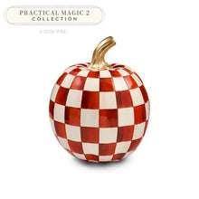 Load image into Gallery viewer, Paprika Check Small Pumpkin
