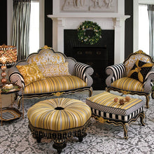 Load image into Gallery viewer, Queen Bee Ottoman
