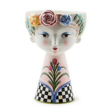 Load image into Gallery viewer, Rosy Meadow Tall Lady Vase

