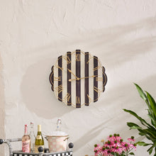 Load image into Gallery viewer, Courtly Stripe Wall Clock

