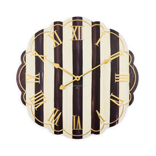 Load image into Gallery viewer, Courtly Stripe Wall Clock
