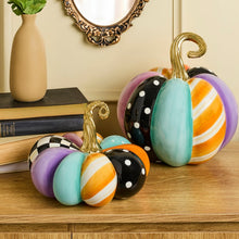 Load image into Gallery viewer, Whimsy Patchwork Medium Pumpkin
