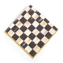 Load image into Gallery viewer, Courtly Check Paper Napkins - Luncheon - Gold
