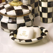 Load image into Gallery viewer, Courtly Check Enamel Soap Dish
