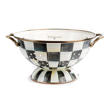 Load image into Gallery viewer, Courtly Check Enamel Colander - Large
