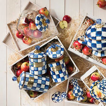 Load image into Gallery viewer, Royal Check Enamel Canister - Small
