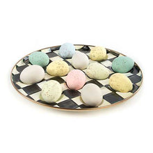 Load image into Gallery viewer, Courtly Check Enamel Egg Plate
