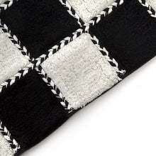 Load image into Gallery viewer, Covent Square Bath Rug - Black &amp; White
