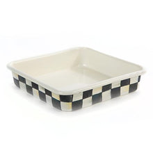 Load image into Gallery viewer, Courtly Check Enamel Baking Pan - 8&quot;
