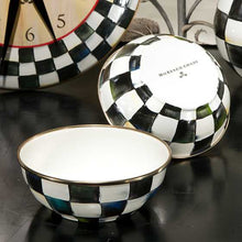 Load image into Gallery viewer, Courtly Check Enamel Everyday Bowl
