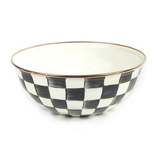 Load image into Gallery viewer, Courtly Check Enamel Everyday Bowl - Medium
