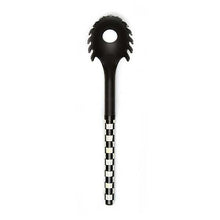 Load image into Gallery viewer, Courtly Check Pasta Spoon - Black
