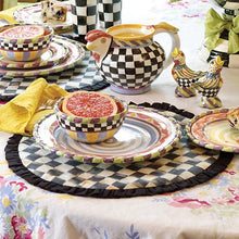 Load image into Gallery viewer, Courtly Check Round Placemat

