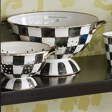 Load image into Gallery viewer, Courtly Check Enamel Colander - Large

